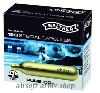 CO2 bombiky Walther Special